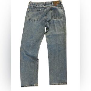Vintage Wrangler 36x32 Work Distressed Jeans Regular Fit USA Fabric